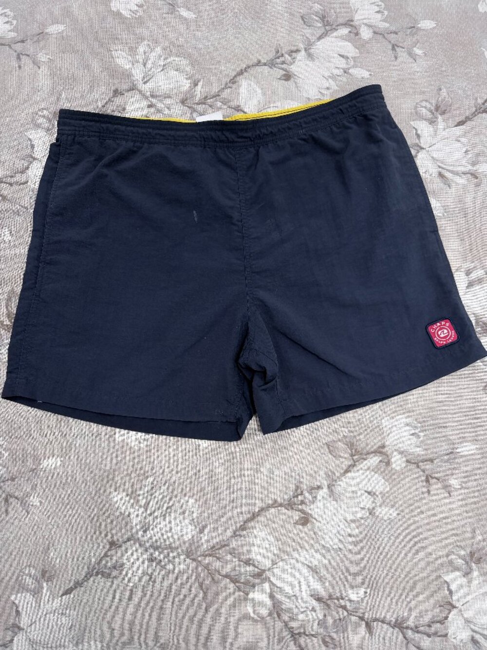Chaps Ralph Lauren Navy Swim Trunks Men’s Large Mesh Lined Quick Dry Beach Short